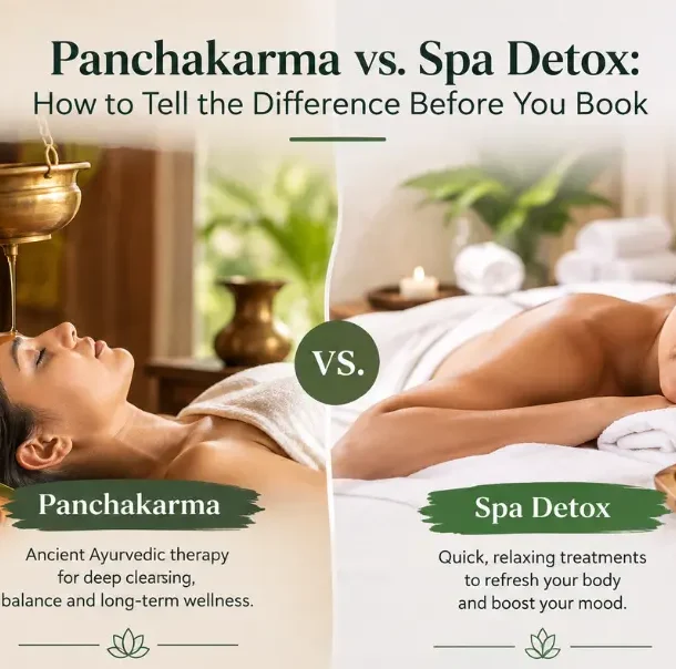 panchakarma vs spa detox