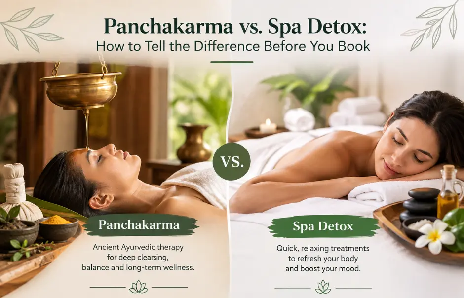 panchakarma vs spa detox
